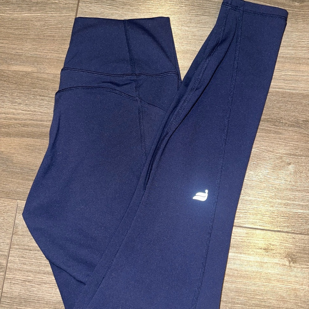 Fabletics Blue High-Waisted Leggings
